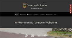 Desktop Screenshot of feuerwehr-kanena.com