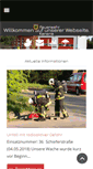 Mobile Screenshot of feuerwehr-kanena.com